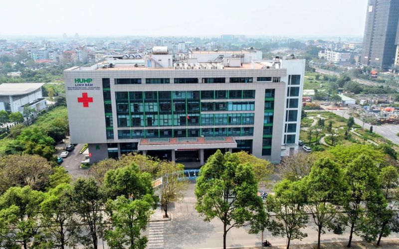Bệnh viện Đại học Y Dược - Cơ sở Linh Đàm có chuyên khoa Nhi, bố mẹ có thể tìm hiểu khi cần khám táo bón cho trẻ ở đâu Hà Nội (Ảnh: Bệnh viện Đại học Y Dược - Cơ sở Linh Đàm)