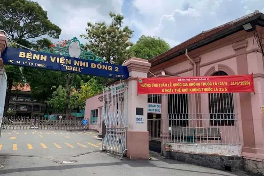 Bệnh viện Nhi Đồng 2 là cơ sở chuyên khoa Nhi hạng 1 tại TP.HCM 