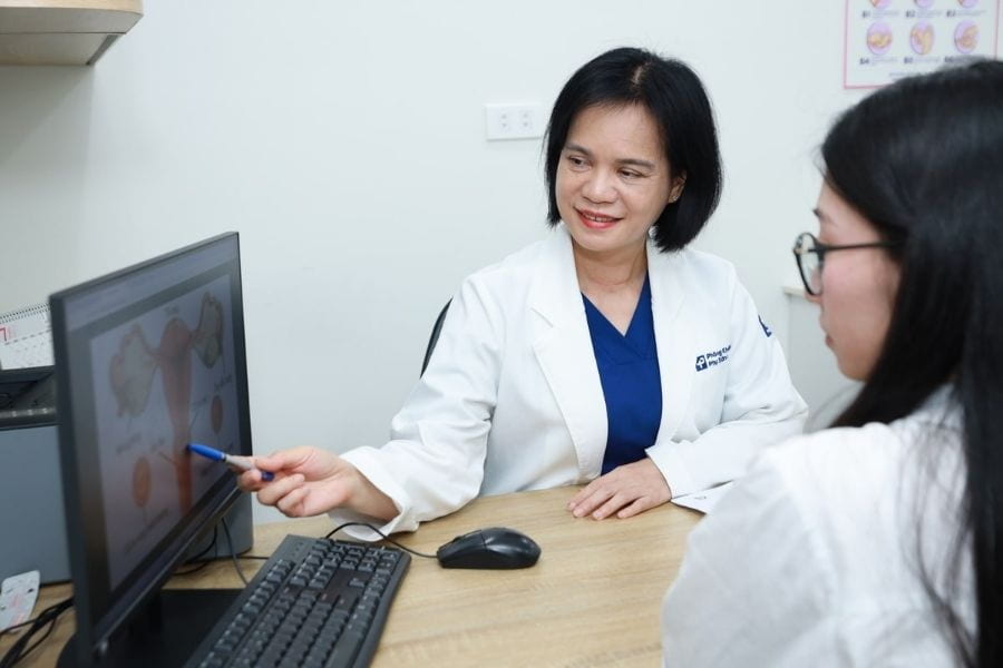 Bác sĩ Vũ Thu Huyền - Top bác sĩ điều trị lạc nội mạc tử cung Hà Nội (Ảnh: Phụ sản 1)