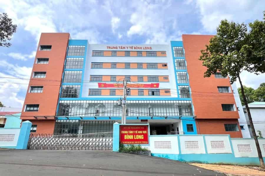 Trung tâm Y tế Khu vực Bình Long (Ảnh: Bình Long Đất và Người)