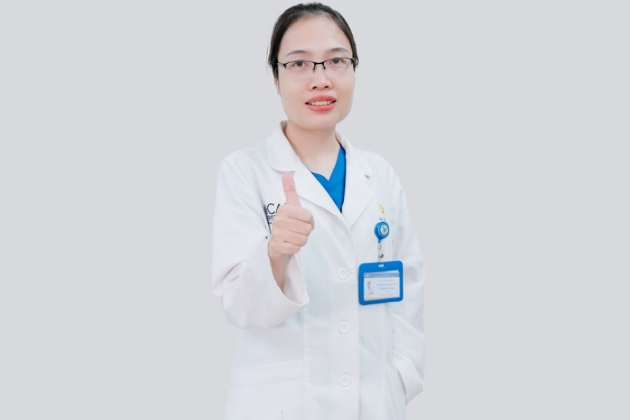 Bác sĩ khám buồng trứng đa nang giỏi Hà Nội Dương Ngọc Vân có hơn 15 năm kinh nghiệm khám Sản phụ khoa (Ảnh: Medlatec)
