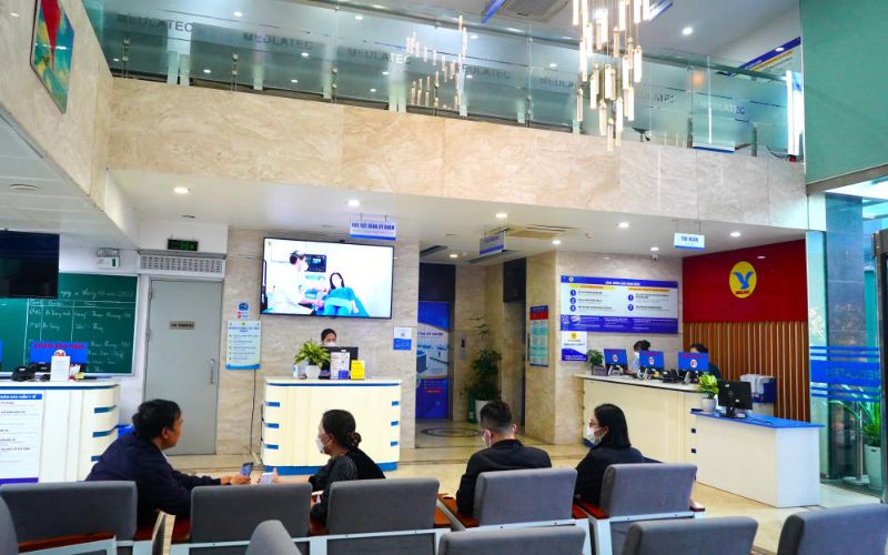 Bệnh viện nội soi đại tràng Hà Nội khám cả cuối tuần và có cấp cứu 24/7 (Ảnh: Bệnh viện Đa khoa MEDLATEC)